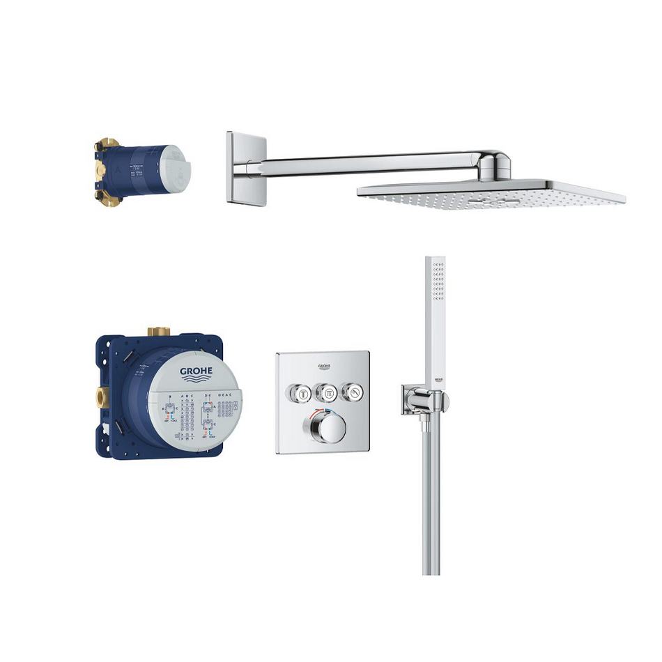 Grohe Smartcontrol ugradni tuš set sa Rainshower Smartactive 310 Cube 34873000