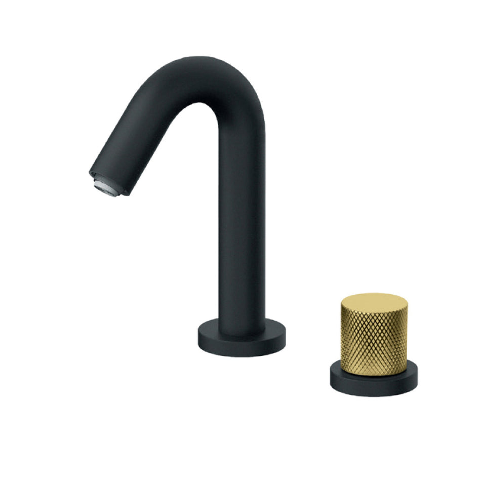 Rosan S2 Black&Gold baterija podgradna za lavabo jednoručna 230401BG