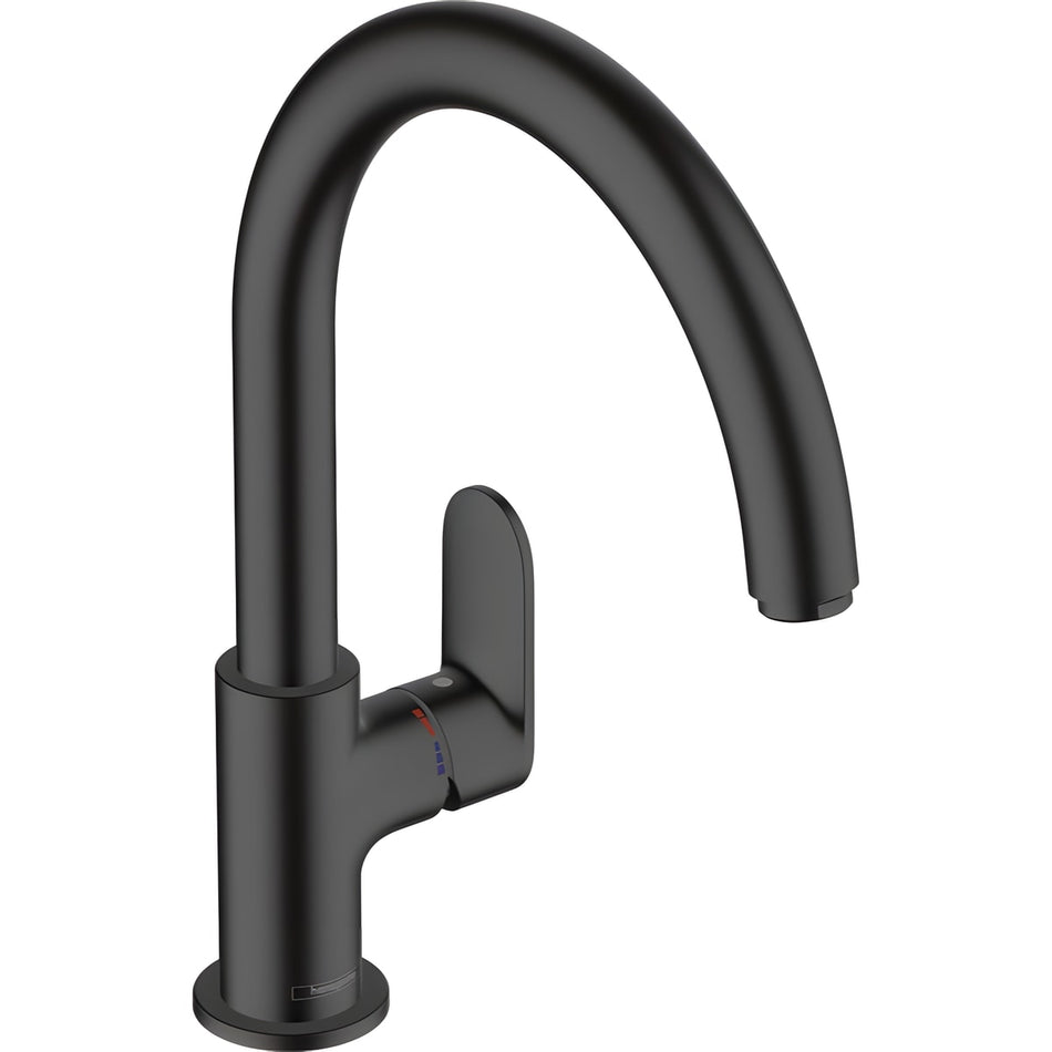 Hansgrohe Vernis Blend M35 matt Black 210 za SUDOPERU 71870670