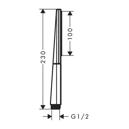 Hansgrohe Rainfinity Baton 100 tuš ručica 1 funkcija 26866670