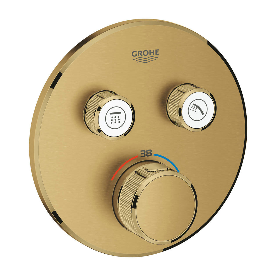Grohe Grohtherm Smartcontrol mešač termo sa 2 f bushed Cool sunrise 29119GN0