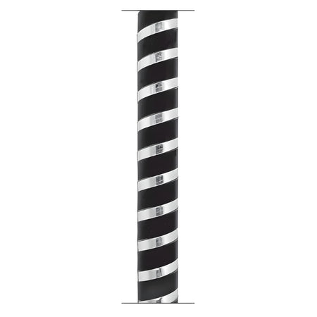 Rosan tuš crevo 150cm – Biflex Crno/Hrom PGC150CB