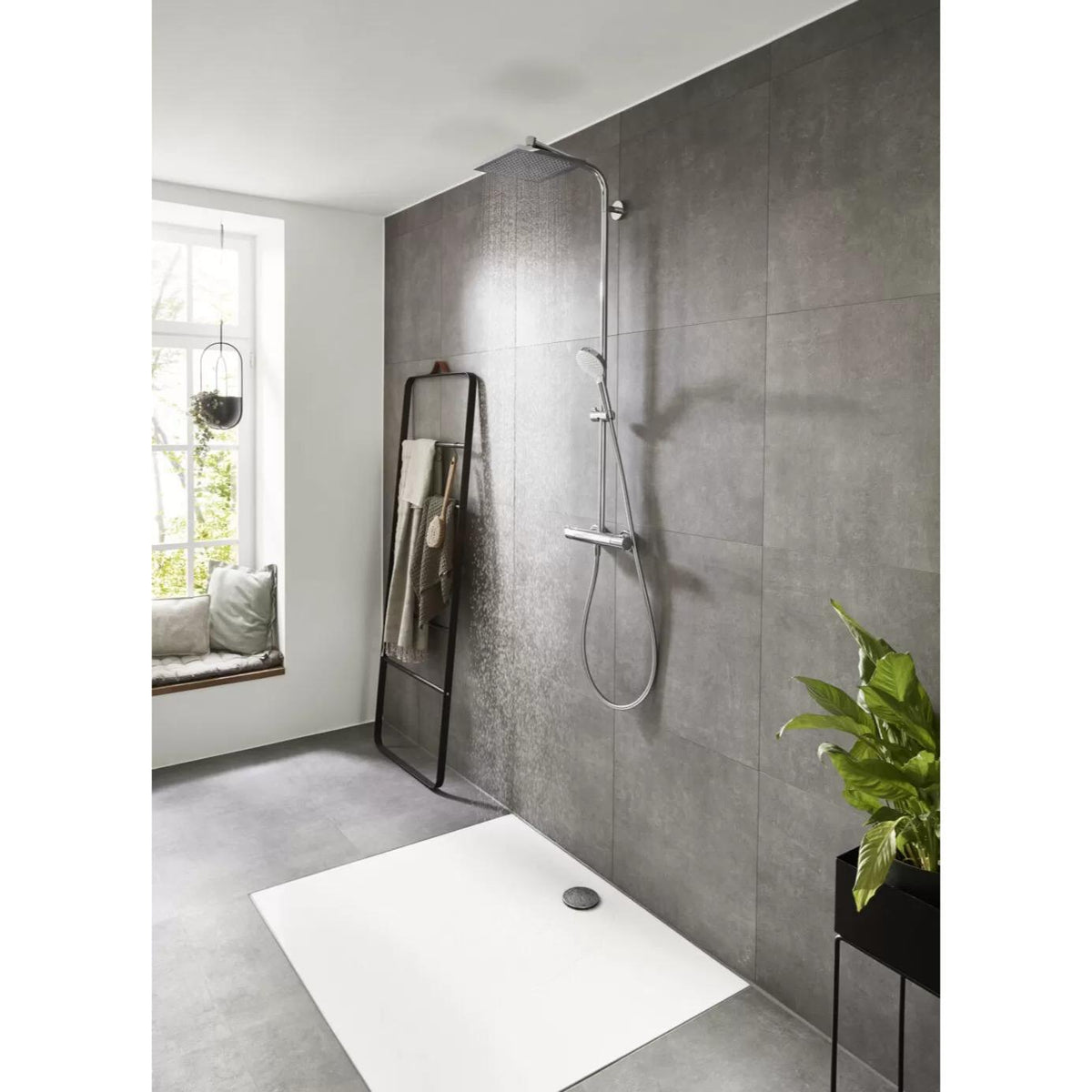 Hansgrohe Crometta E termostatski usponski tuš 240 27271000