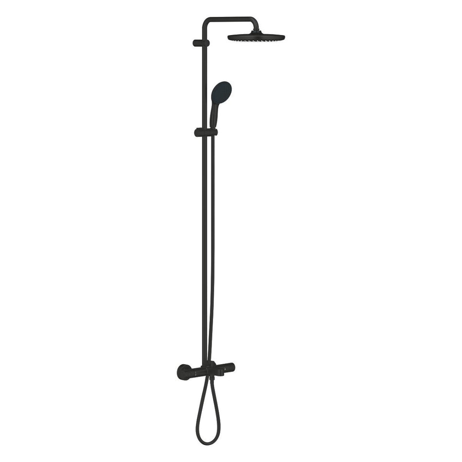 Grohe Tempesta 250 Termostatski Usponski tuš matt Black 266722431