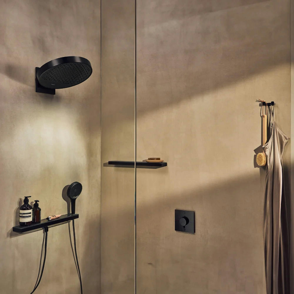 Hansgrohe Rainfinity tuš ruža 360 3 JET sa priključkom, crna mat 26234670