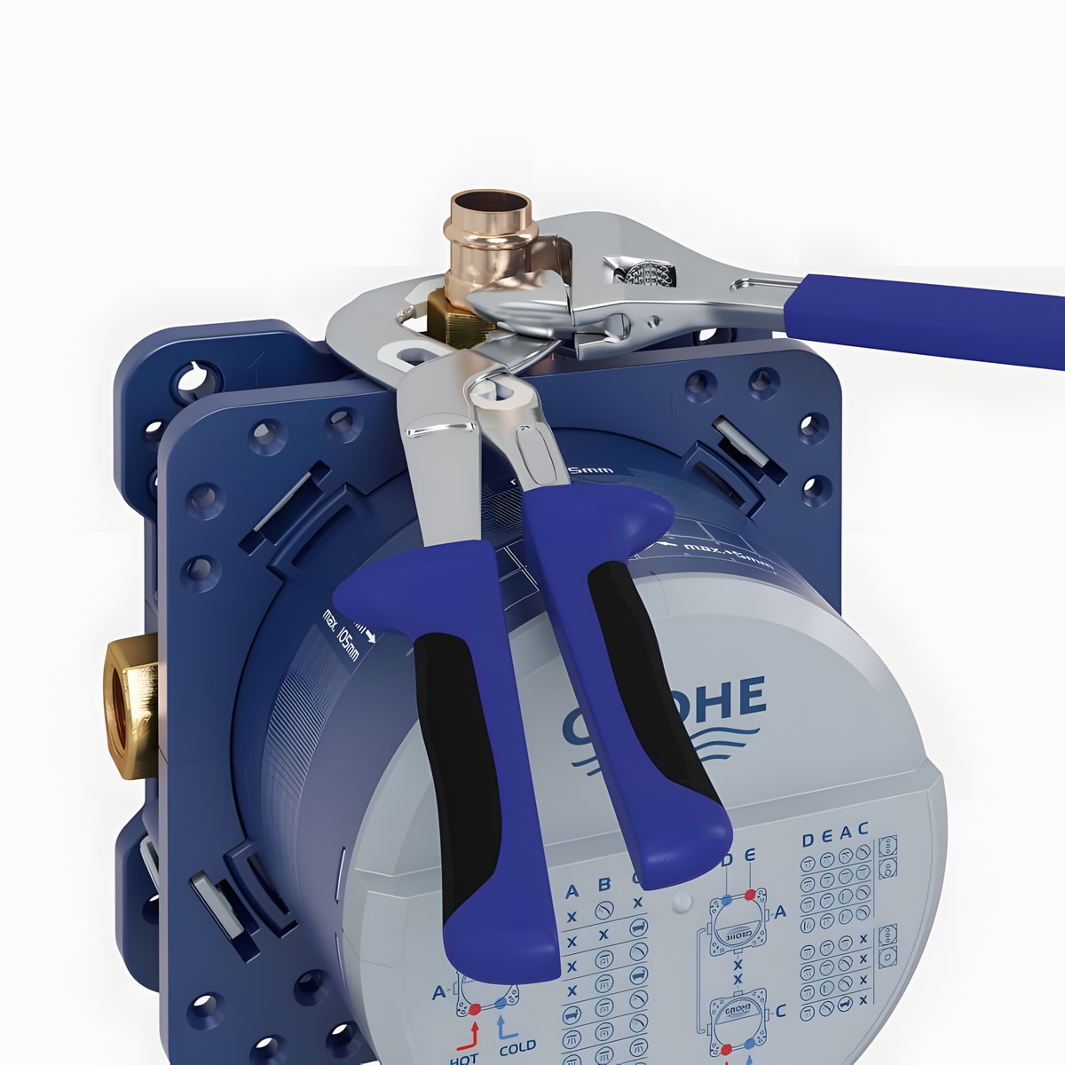 Grohe RAPIDO SMARTBOX univerzalno ugradno telo