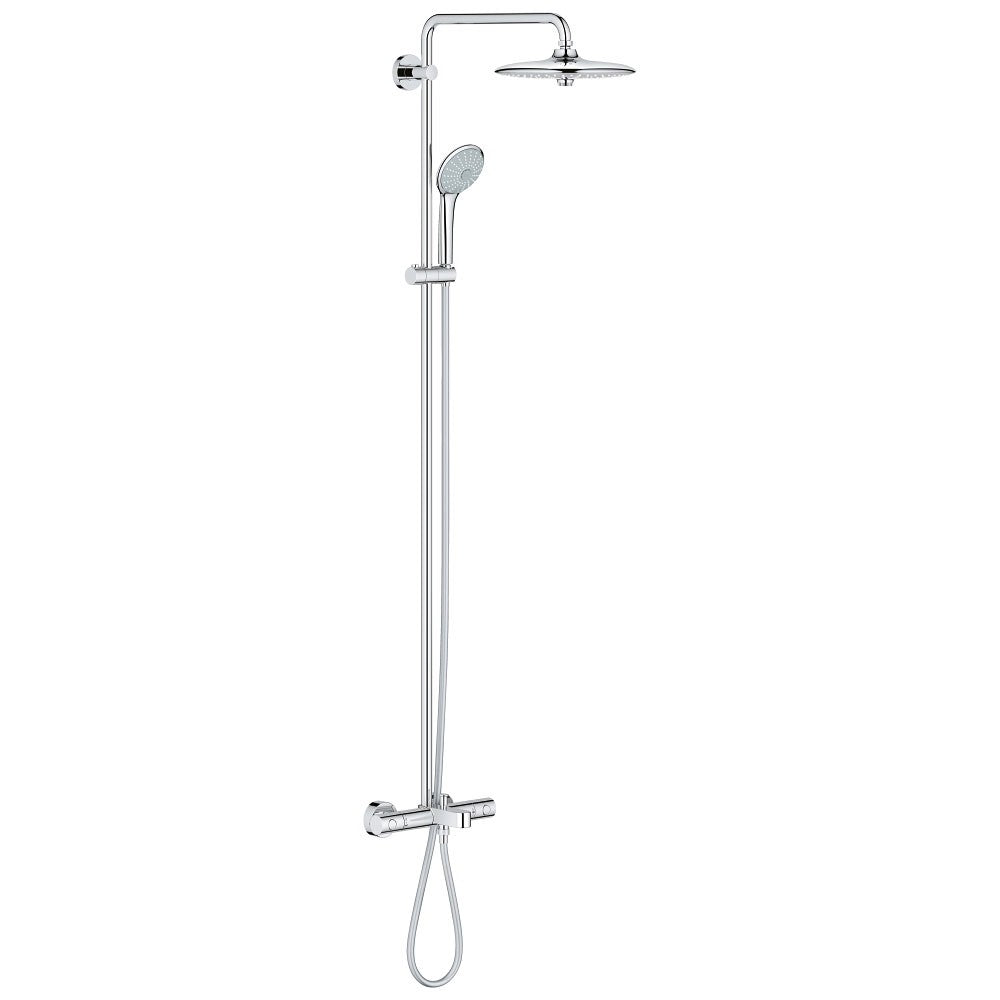 Grohe Euphoria 260 termostatski tuš sistem 27475001 – tehnički crtež