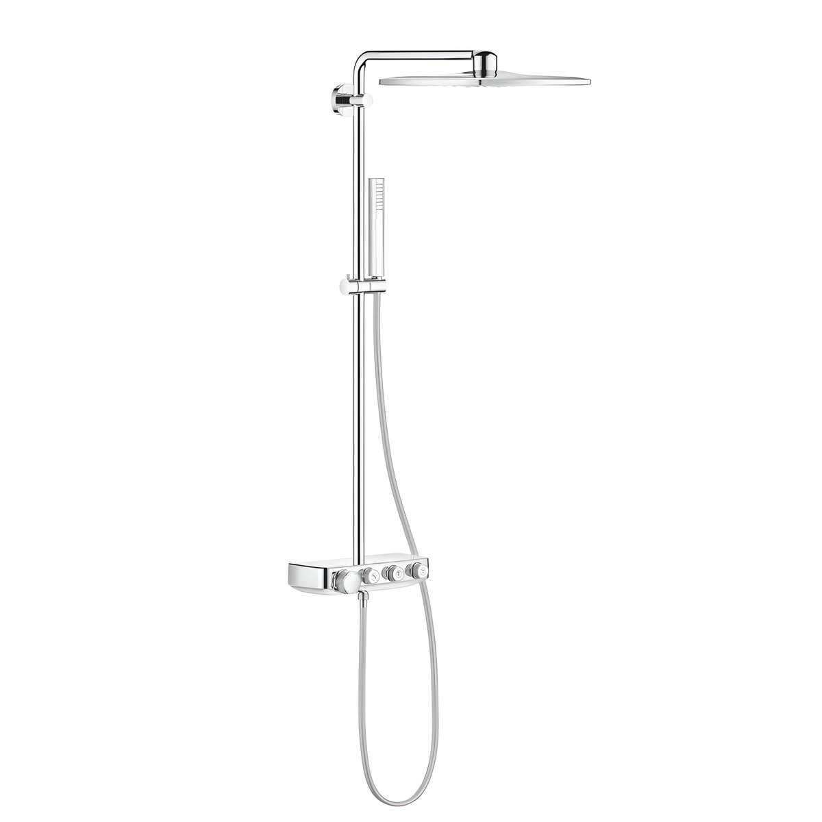 Grohe Euphoria Smartcontrol Sistem 310 Cube Duo termostatski tuš sistem 26508000 – tehnički crtež