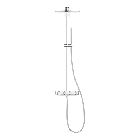 Grohe Euphoria Cube Smartcontrol 310 Termostatski Usponski tuš White 26508LS0 – tehnički crtež