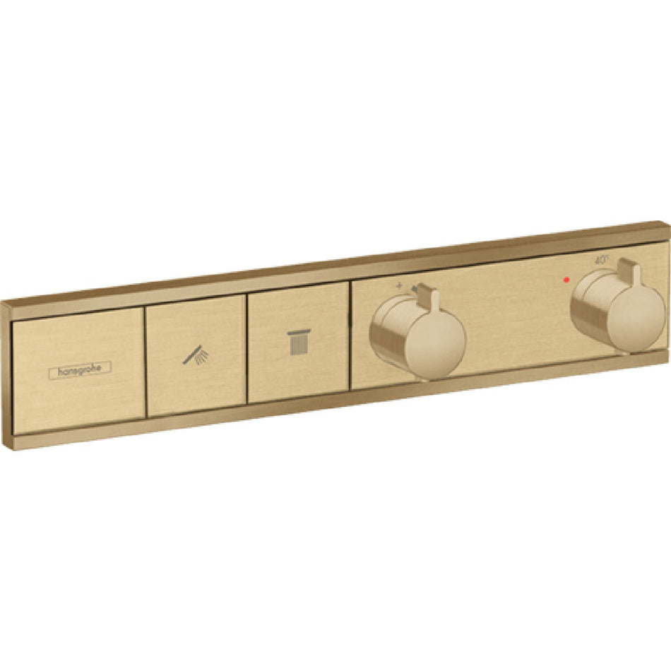Hansgrohe RAINSELECT Termostatski MODUL 2 FUNKCIJE Brushed BRONZE 15380140