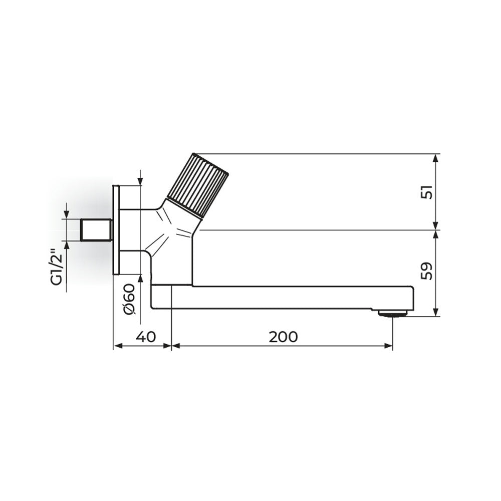 Rosan Stolz S4 baterija za hladnu vodu – pokretni izliv 452200
