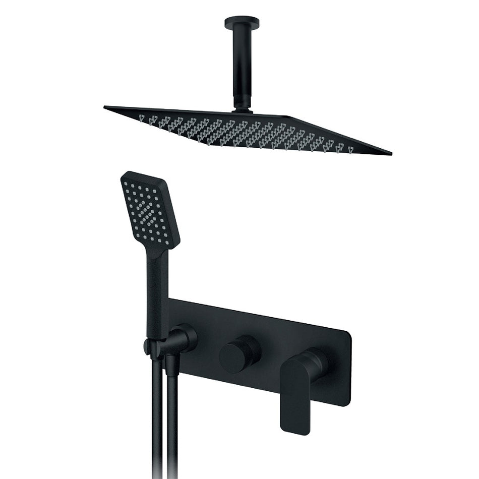 Rosan S2 Black baterija za tuš kadu 231607B