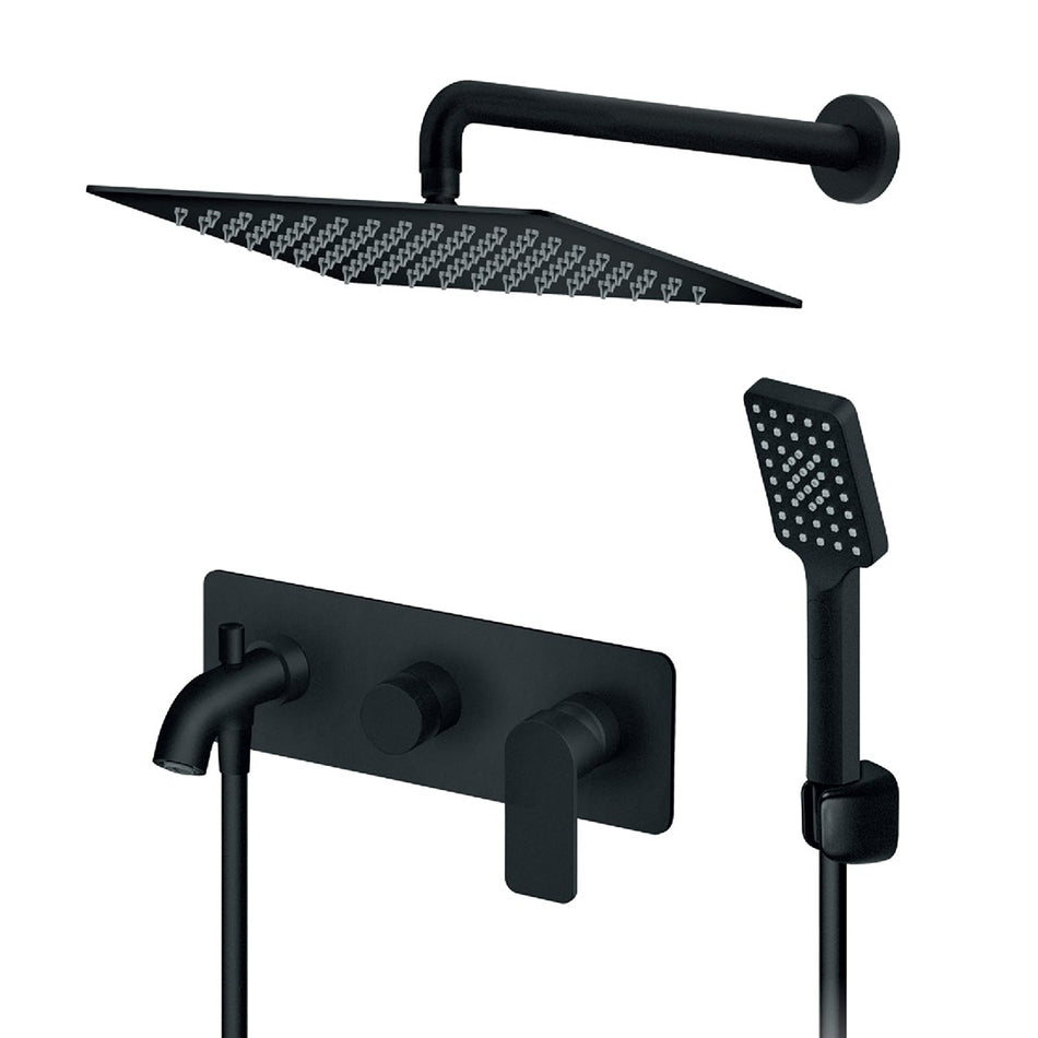 Rosan S2 Black baterija za tuš kadu 231705B
