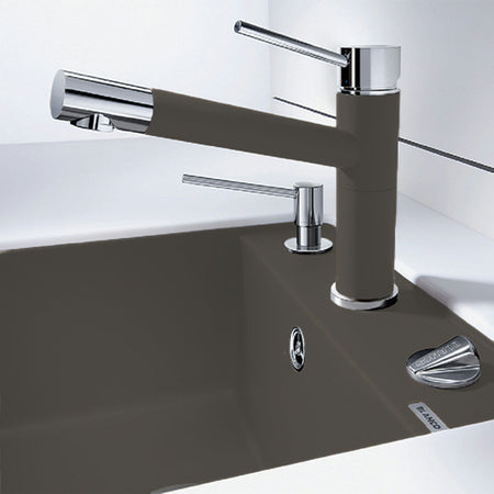 Blanco Alta Compact slavina za sudoperu kafa 515324