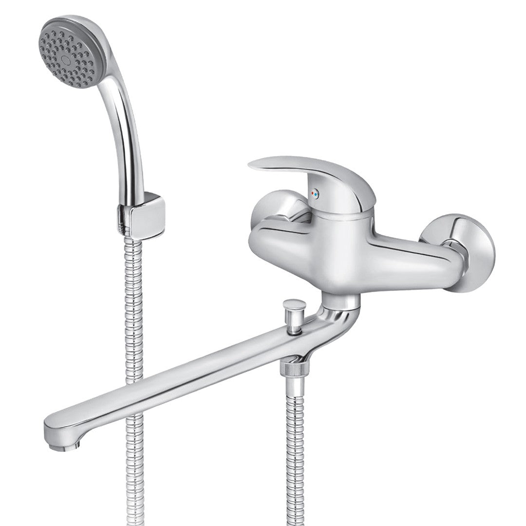 Rosan King baterija za kadu – lavabo “Švedska” sa ručnim tušem J341003