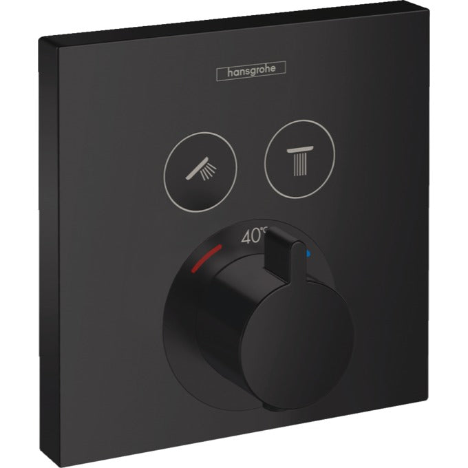 Hansgrohe Termostatski mešač za tuš kadu matt Black 15763670