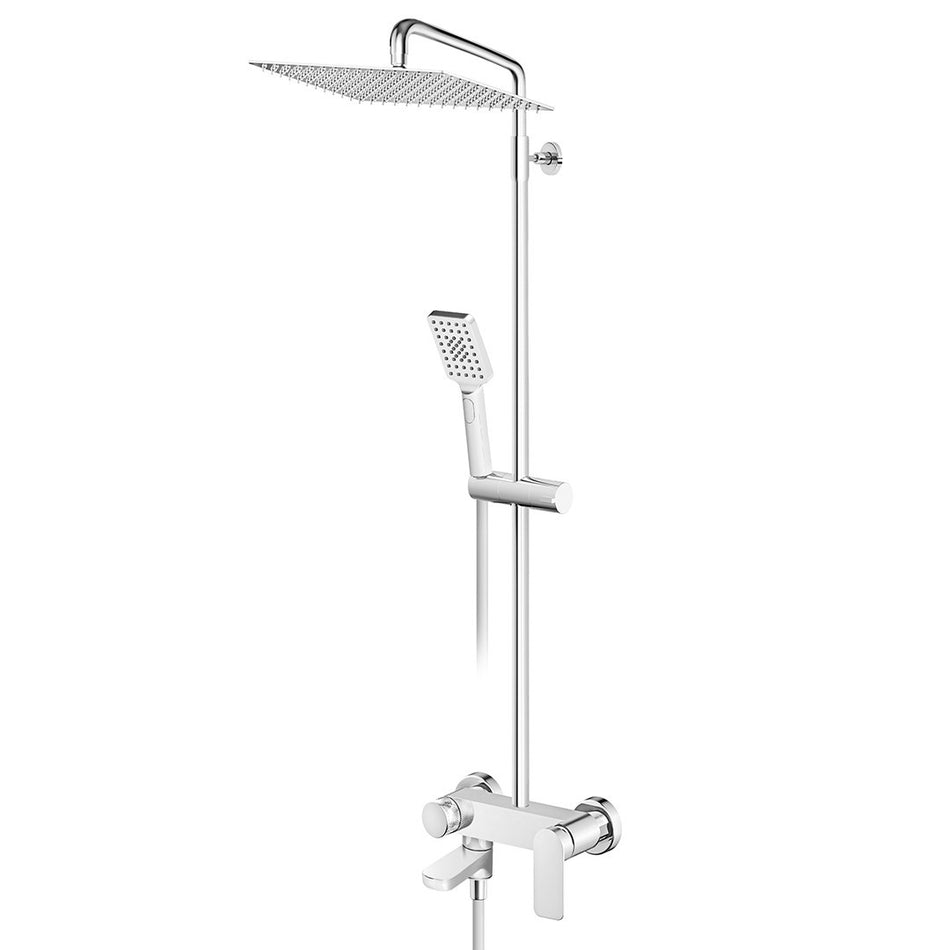 Rosan S2 baterija za tuš kadu sa usponskim tušem 200*300mm i izlivom 237351