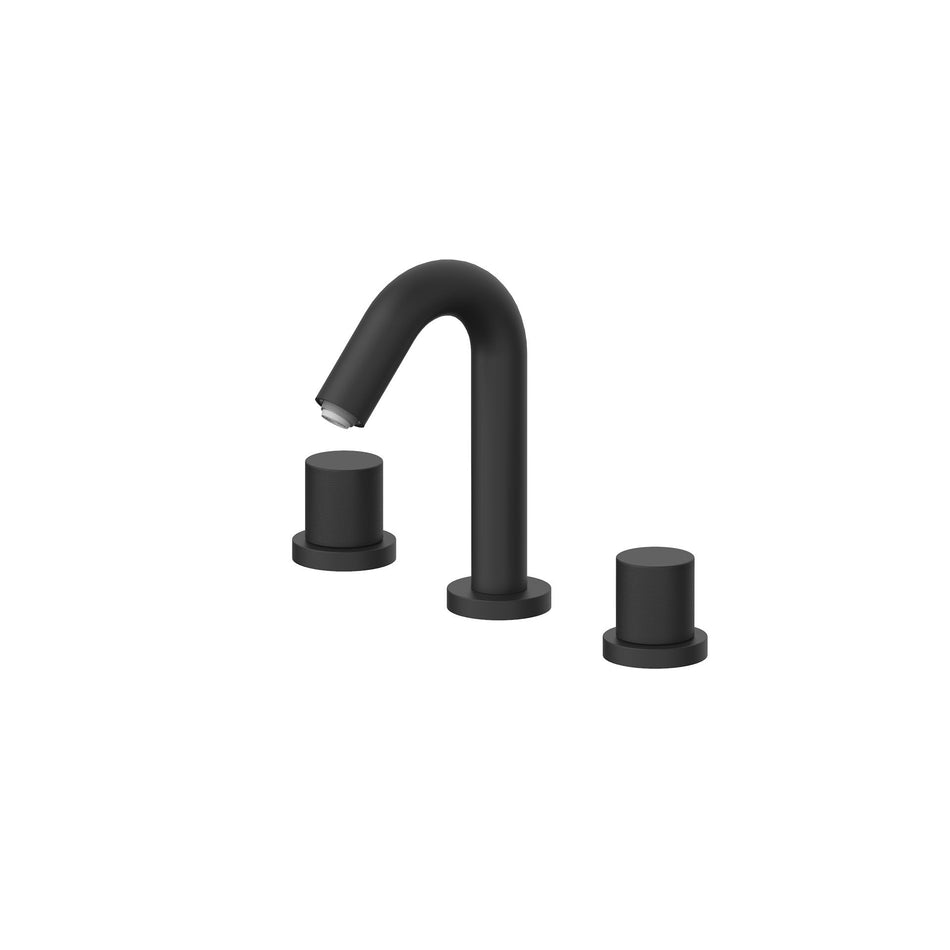 Rosan S2 Black baterija podgradna za lavabo dvoručna 230301B