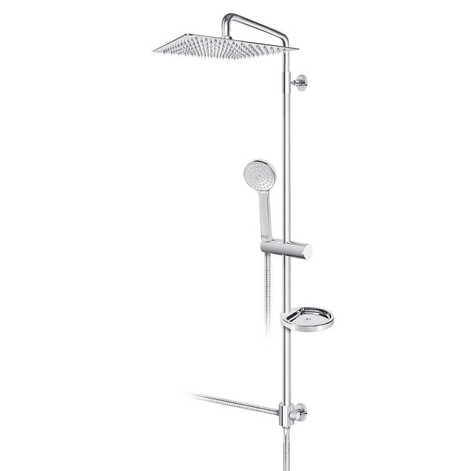 Rosan Konzola tuša Stolz tuš ruža Inox 300x300mm PUTK13