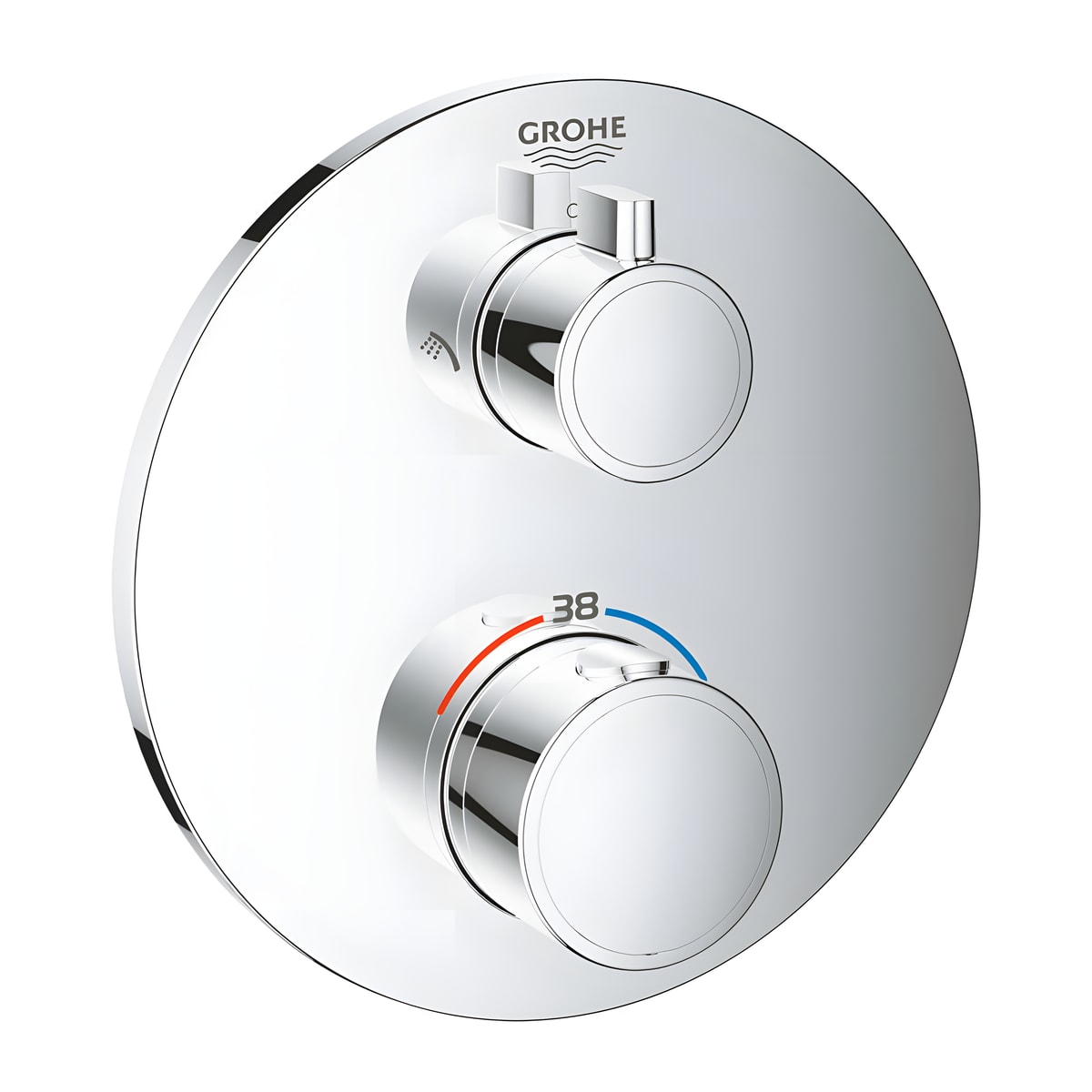 Grohe Grohtherm termostatska baterija za tuš sa dva izlaza 24076000
