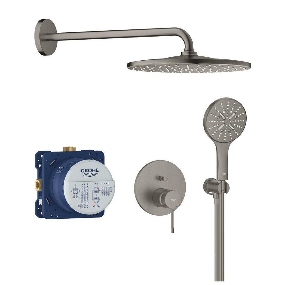 Grohe Essence Shower System ugradni set Rainshower mono 310 Brushed HARD GRAPHIT 25287AL0