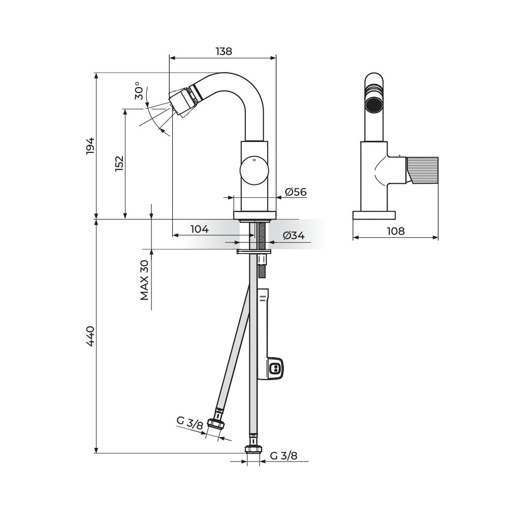 Rosan Stolz S4 baterija za bide 439101
