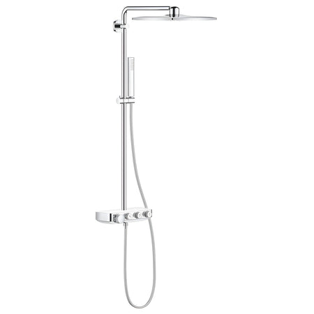 Grohe Euphoria Cube Smartcontrol 310 Termostatski Usponski tuš White 26508LS0 – tehnički crtež