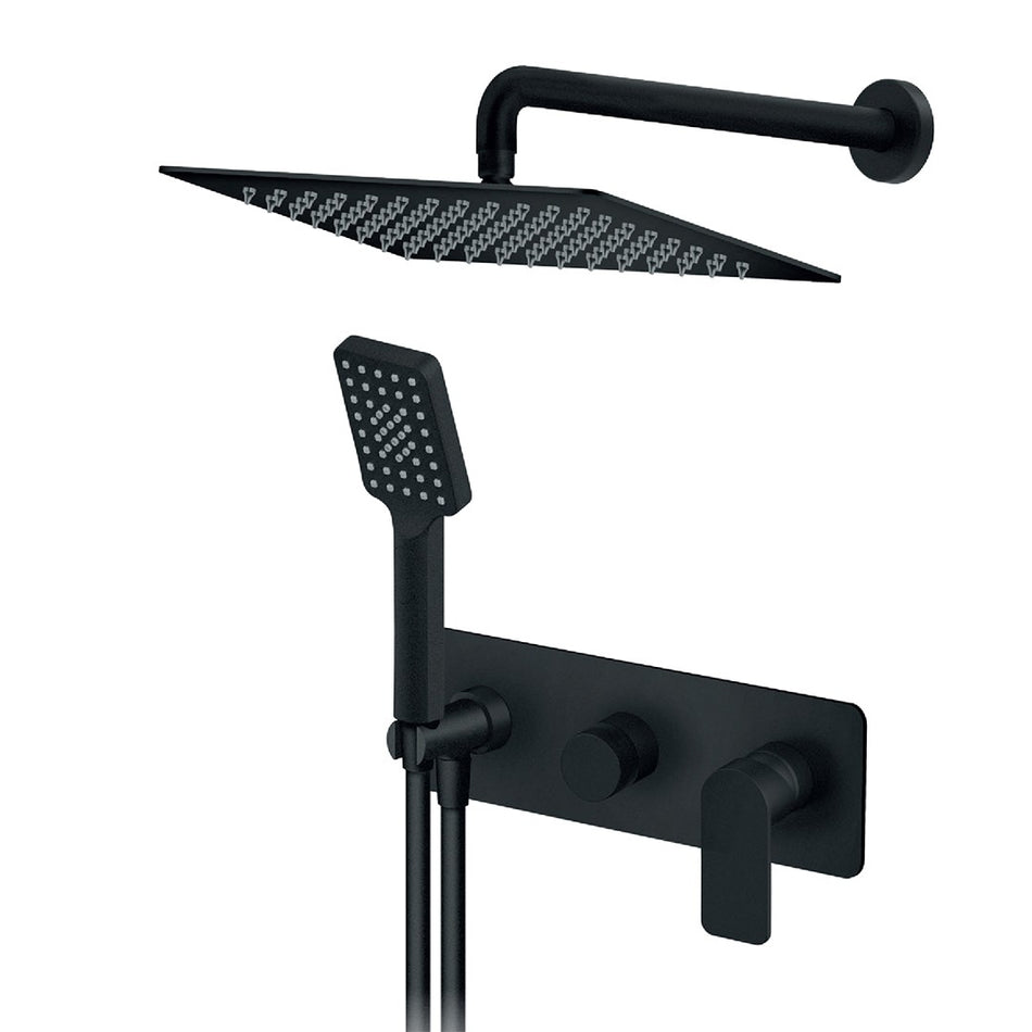 Rosan S2 Black baterija za tuš kadu 231605B