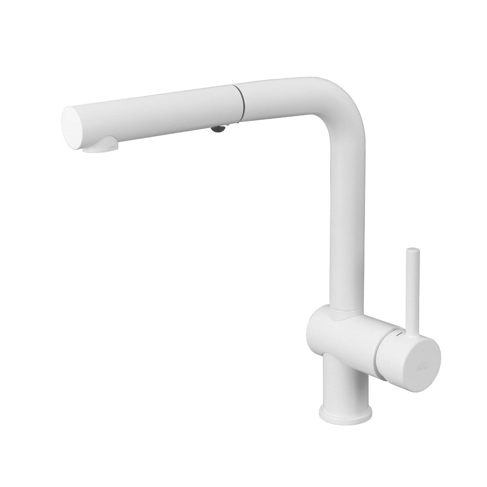 Paffoni Light baterija za sudoperu Bela LIG285BO