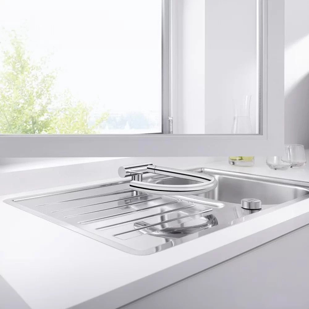 Blanco Coressa – F slavina za sudoperu hrom, leva ručica 521544