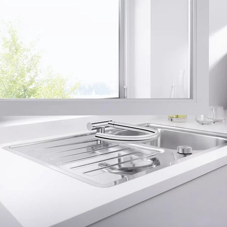 Blanco Coressa – F slavina za sudoperu hrom, leva ručica 521544