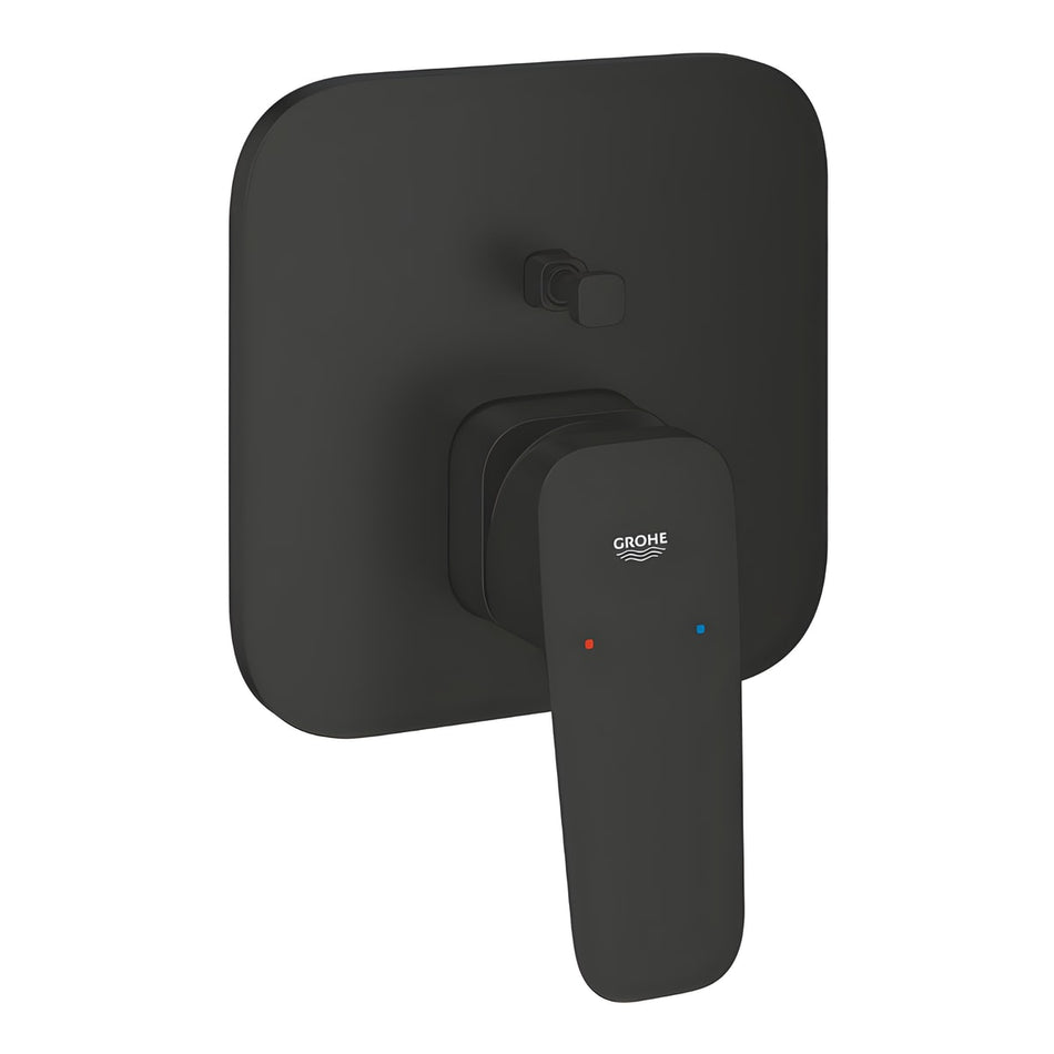 Grohe Cubeo mešač sa prebacivačem matt Black 1017782430