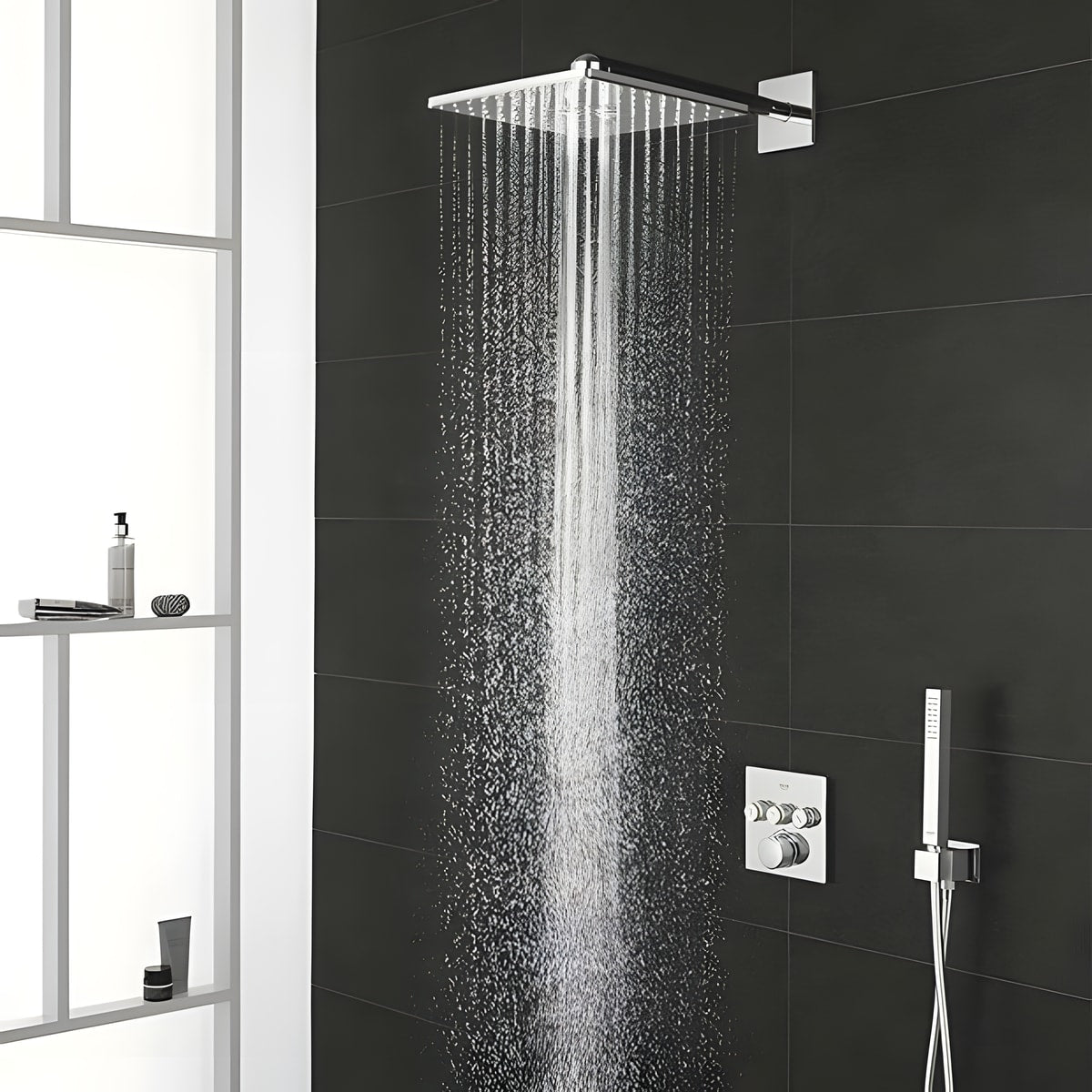 Grohe Grohtherm SmartControl termostatski ugradni set sa kvadratnom ružom 34706000