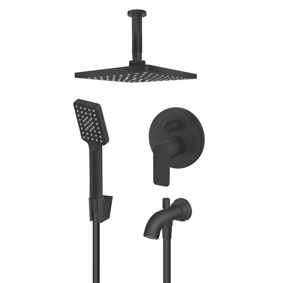 Rosan S2 Black uzidna baterija za tuš kadu 231703B1