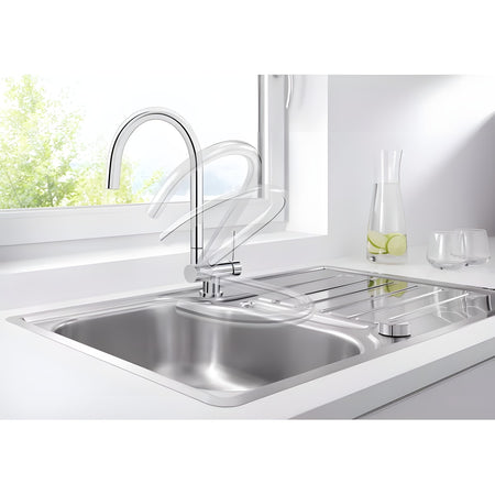 Blanco Coressa – F slavina za sudoperu hrom, desna ručica 521543