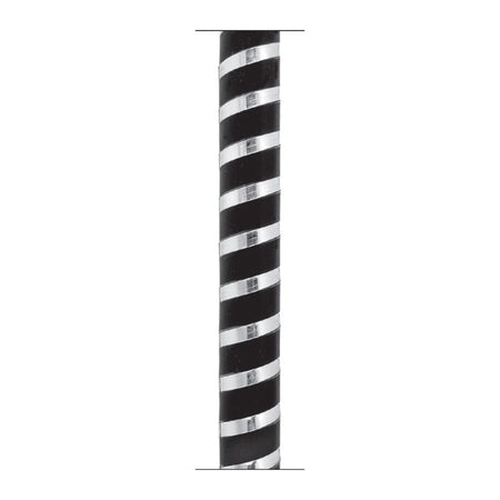 Rosan tuš crevo 150cm – Biflex Crno/Hrom PGC150CB – tehnički crtež